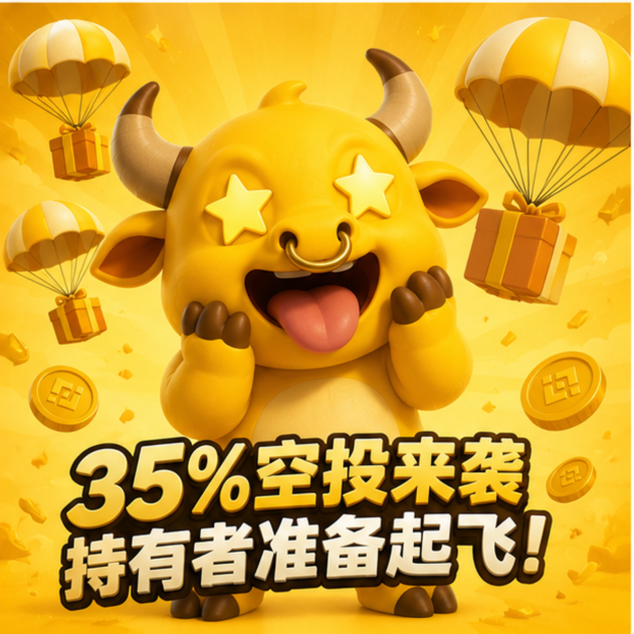 35% 空投来袭
